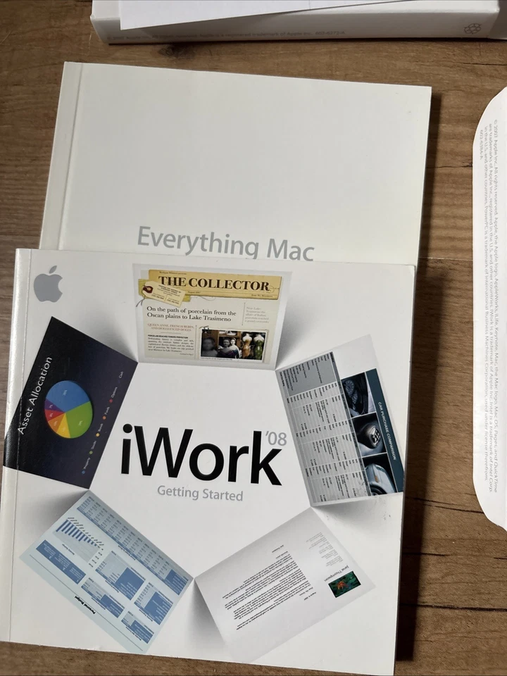 Apple Mac iWork 08 Ver 8.0.2 Box Set -Mac OS X v10.4.10 Or Later  iLife 08 Recom - Image 3 of 4