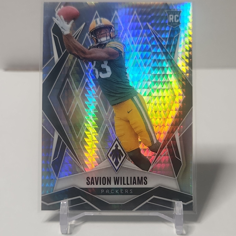 Panini 2025 Phoenix Hyper Savion Williams Green Bay Packers Rookie #153 Football