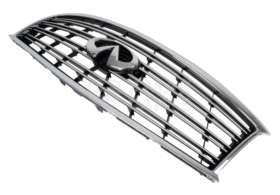 正品原始设备制造商非运动型前格栅铬合金适用于英菲尼迪 M37 M56 Q70 62310-1MA0B — 第 4/4 张图片