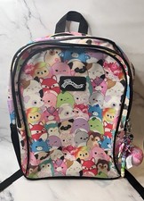 Original Squishmallow All Over Backpack Great For Summer Trips Or Back To School