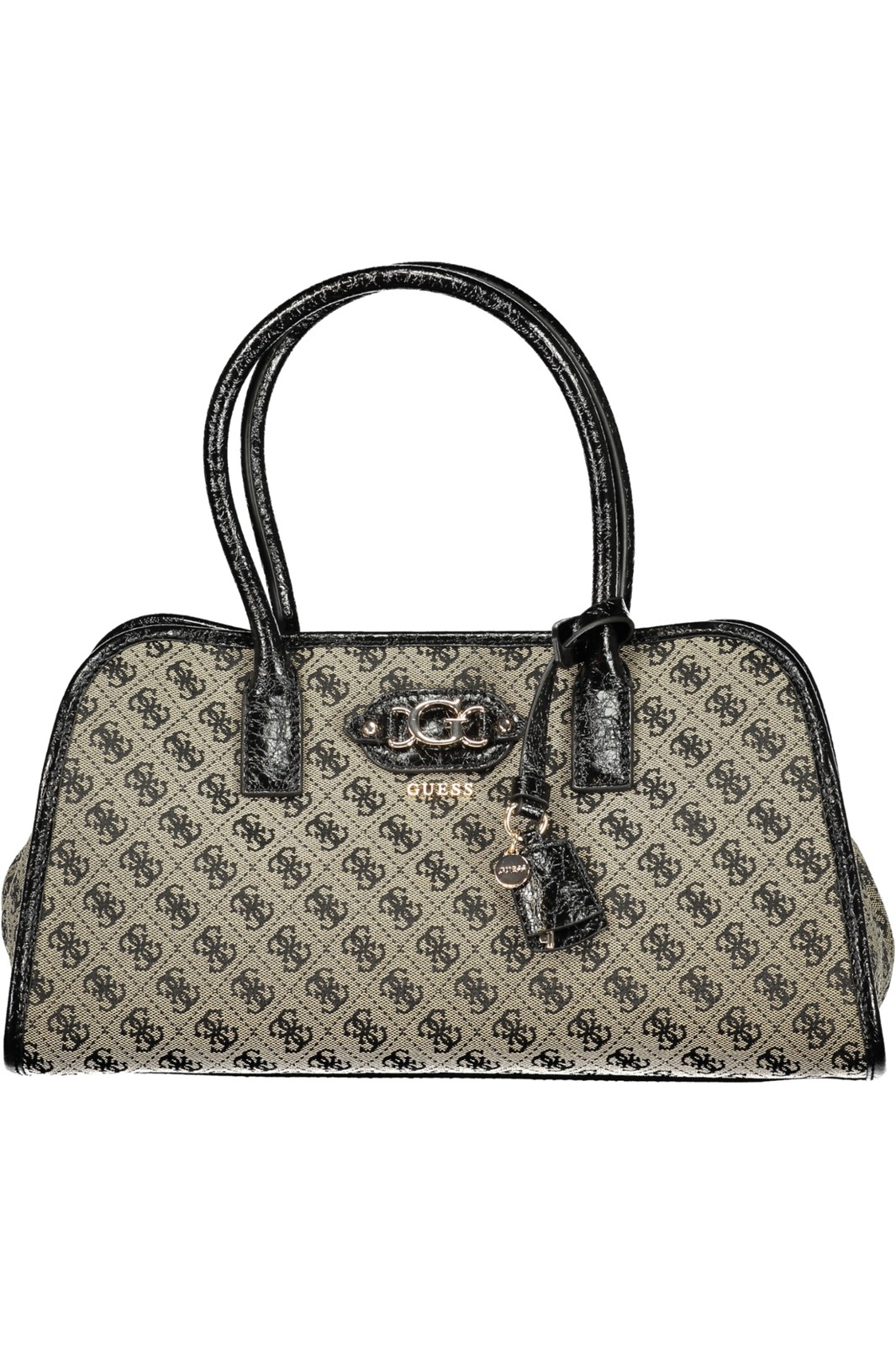 Guess Donna Beige/Nero Donne, Borsa A Mano, Borsa A Tracolla Samantha Girlfriend, - Immagine 3