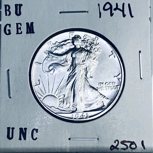 1941 Liberty Walking Half Dollar — photo from another recent sale