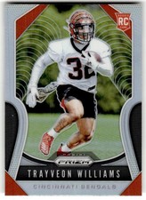 2019 Panini Prizm Draft Picks Trayveon Williams Prizms Silver #115