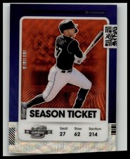 2021 Panini Contenders #85 Trevor Story Optic Holo