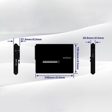 ADT-Link Thunderbolt 5 eGPU Dock PCIe 4.0 80Gbps Aluminum Enclosure