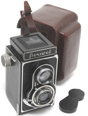 @ Optikotechna Bradac Flexaret TLR camera Meopta 6x6 w. Mirar 4,5/80mm
