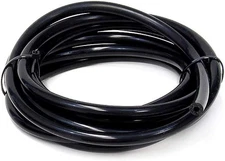 High Temp Silicone Vacuum Tubing Hose 5 Foot Black