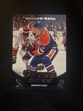 NHL 2010 - 2011 Series 1 Taylor Hall Young Guns Rookie Card OILERS HURRICANES. rookie card picture