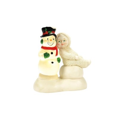 Snowbabies Light Me Up Snowman With Baby Cozy Snowsuit 6014173