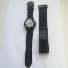 Luminox Mens Sea Turtle Gigant 0320 Series Black White 