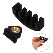  2 Pcs Musical Instruments Accessories Portable Violin Mute Parts