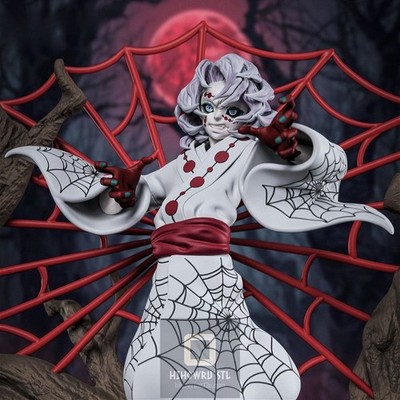 Rui Kimetsu no Yaiba | Garage Kit DIY Figur Statue BEMALT 3D Modell