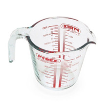 Measuring Jug 500ml – 568ml / 20oz Capacity, Transparent Kitchen Liquid Measurin