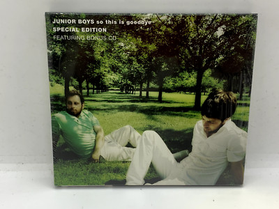 So This is Goodbye by Junior Boys (Sealed CD)