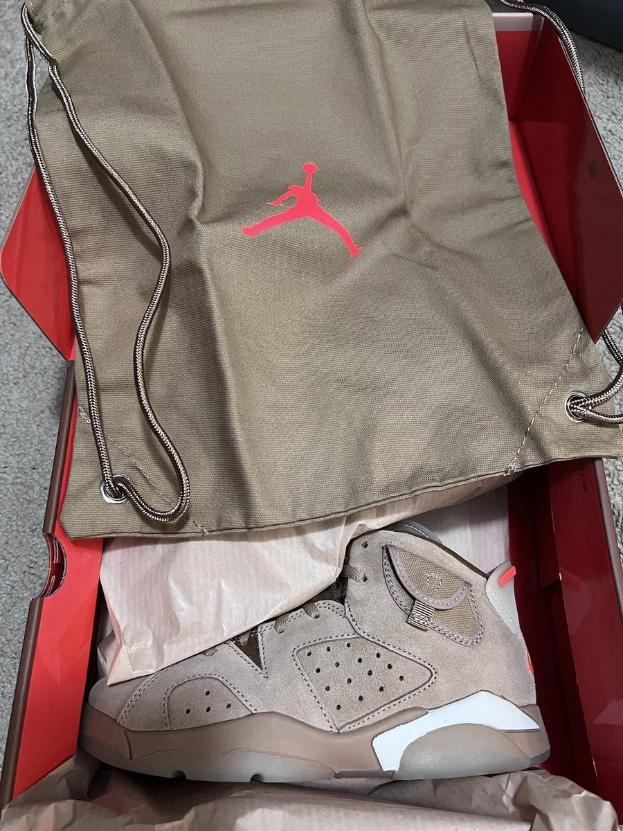 Travis Scott x Nike Air Jordan 6 Retro PS “British Khaki” DH0693-200 Size  2.5Y