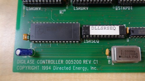 Digilase 005200 5200 Rev C1 Domino Controller Card R8 - Picture 3 of 3