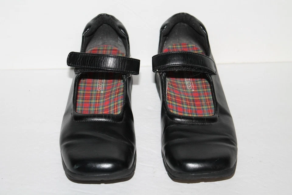 Mocasines/zapatos informales Predictions MJ, negros, de cuero, para mujer talla 5 de EE. UU. Foto 2 de 4