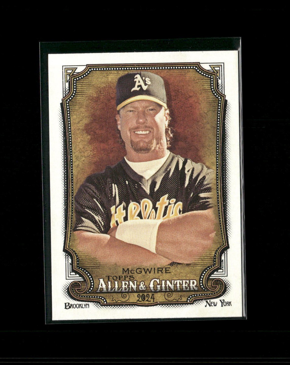 2024 Topps Allen & Ginter #225 Mark McGwire Oakland 2024 Topps Allen & Ginter #225 Mark McGwire Oakland