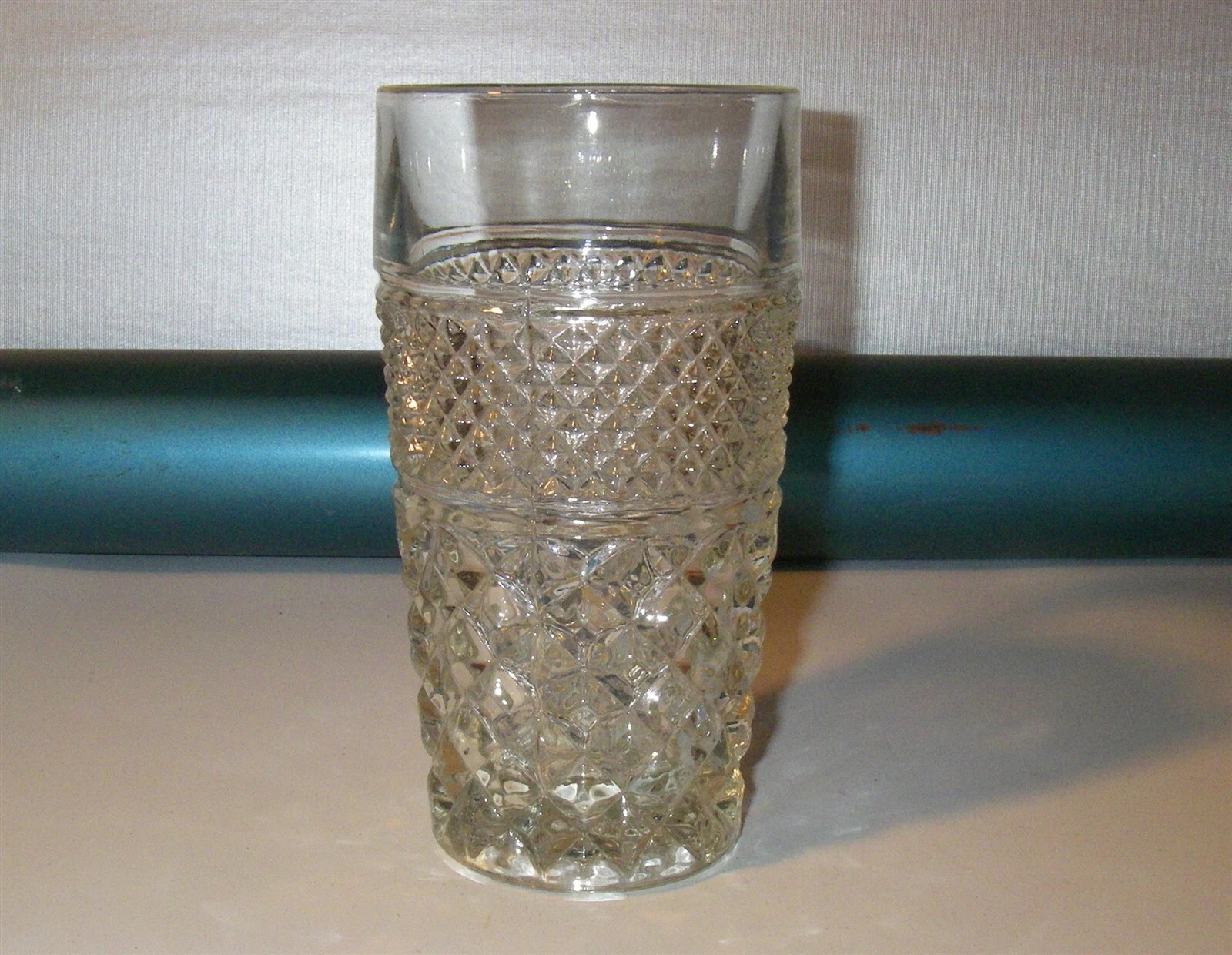 ANCHOR HOCKING WEXFORD CLEAR TALL DRINKING GLASS TUMBLER G4405