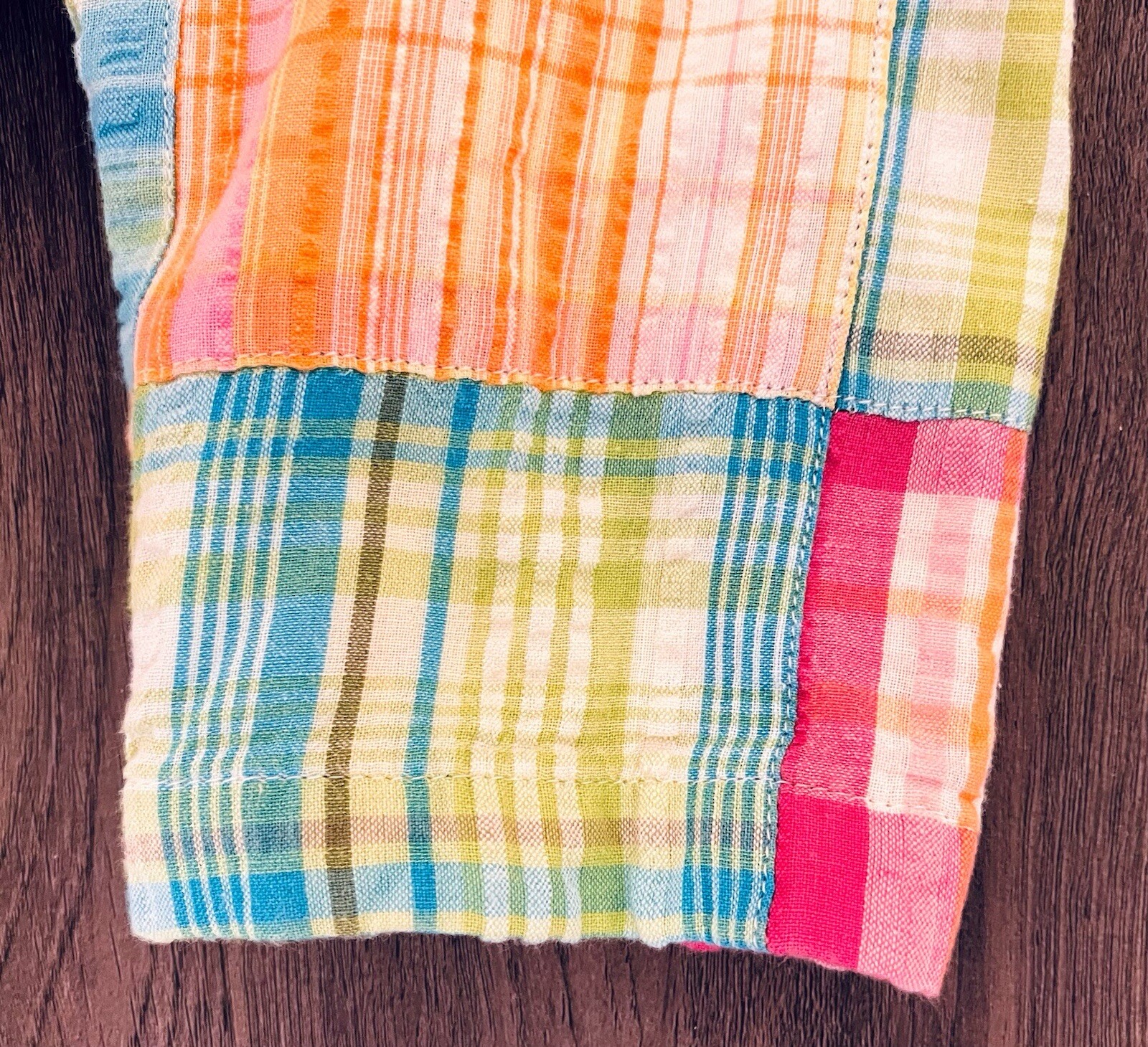 Plaid Patchwork Easter Spring Blazer Petite Mediu… - image 10