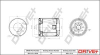 Dr!ve+ DP1110.11.0318 ÖLfilter FÜR Alfa Romeo Chrysler Dodge Fiat Jeep Lancia SU