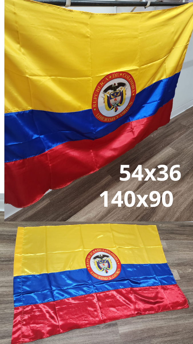 Colombia National flag team flag bandera de Colombia 140*90 cms