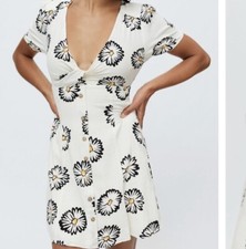 NWT Urban Outfitters Floral Daisy Print Mini Dress | XS