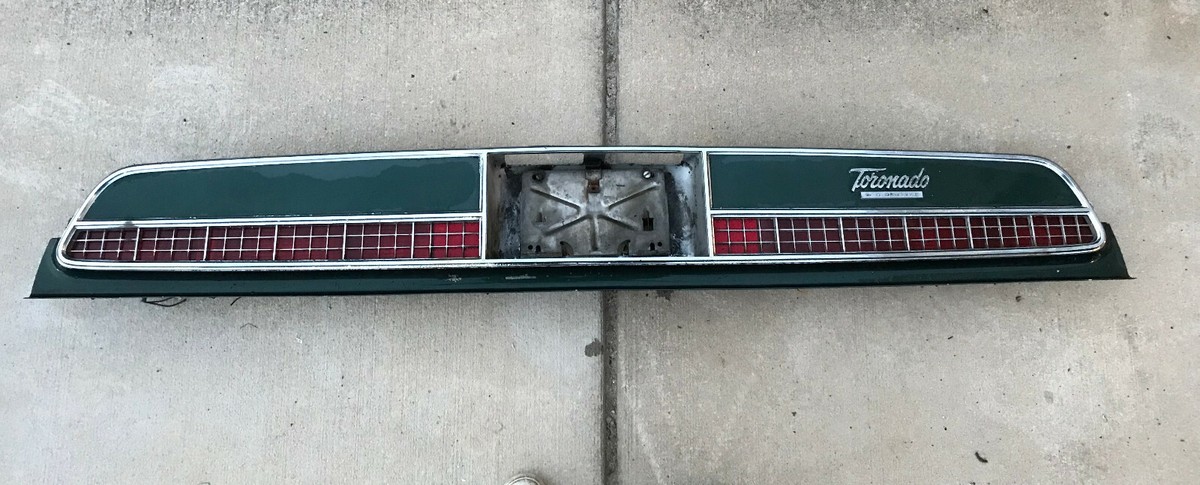 1967 Oldsmobile Toronado Taillight Rear Plate Panel Tail Light