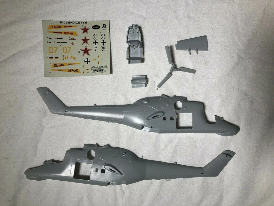 Kit modelo Testors MiL-24 Hind escala 1/72 Foto 4 de 4