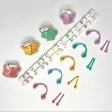 Vintage Tyco 1990’s Quints Skis & Accessories