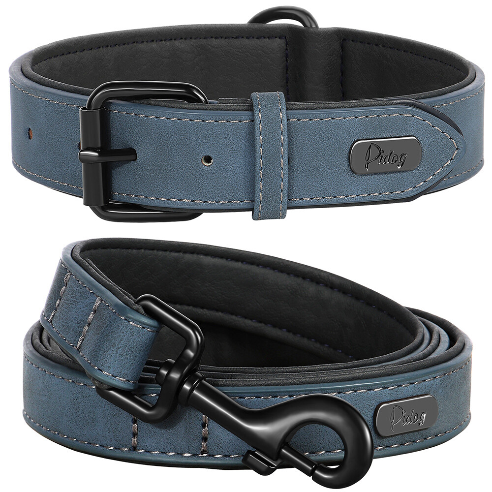 Large Colar Small Dog Collar With D-ring Reflective Padded Dog Collar - Adjustable ...