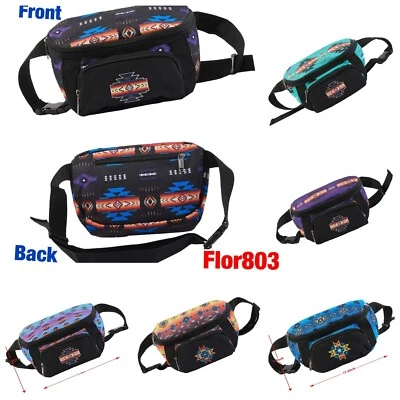 NU TRENDZ Southwest Native American Indian Print Fanny Pack