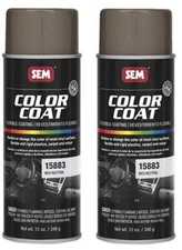 SEM 15883 Color Coat Medium Neutral Spray Paint Aerosol Can 12 oz. (2 Pack)