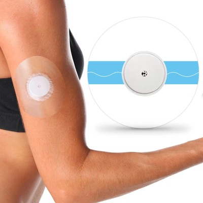 Freestyle Sensor Adhesive Bandage Patches for Libre 2 Cover Waterproof Clear ...