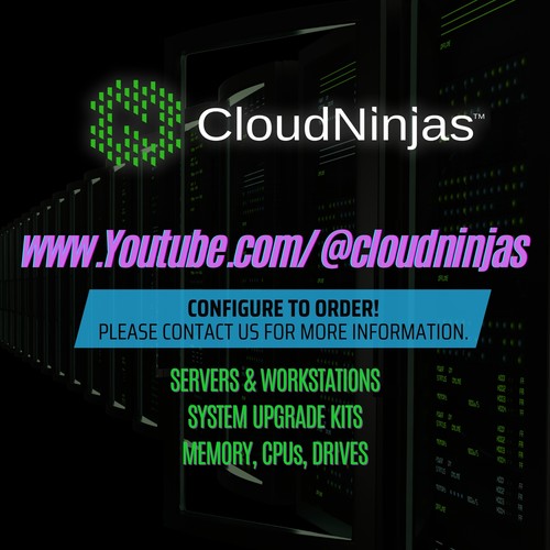 Cloud Ninjas ARA-4LS-2 4 Bay 1U Server AMD Ryzen 5 7600X DDR5 NVMe 2x 350W PSU - Picture 3 of 3