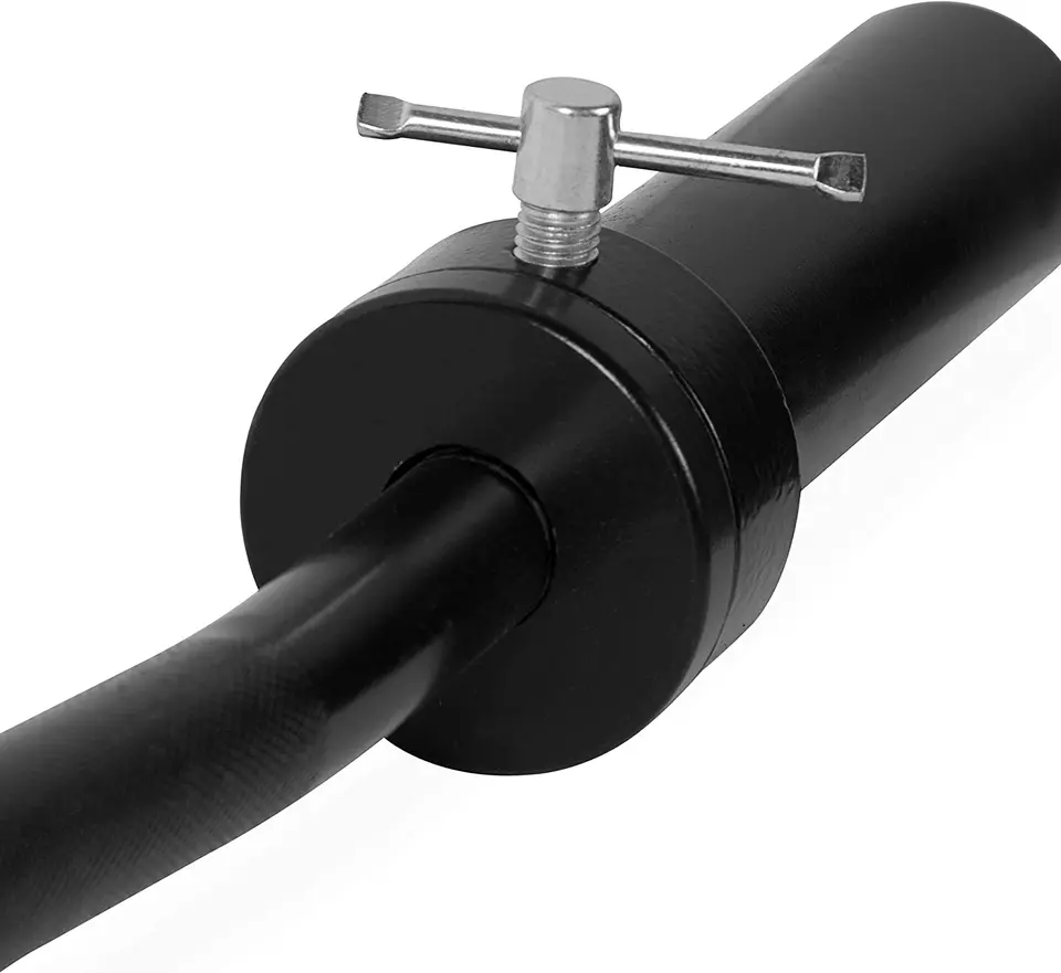 Olympic EZ Curl Bar, Black (2-Inch) (New Version) - Image 4 of 4