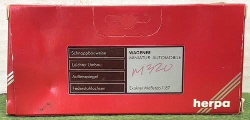 Herpa 858003 “Feuerwehr" 1/87 Scale Wagner Miniature Automobile Fire Truck- Read - Picture 8 of 21