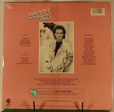 LEE RITENHOUR--Earth Run--SS LP | eBay