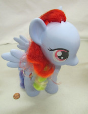 My Little Pony 8" Rainbow Dash Toy Colorful Mane  Tail Hasbro 2013 Mlp