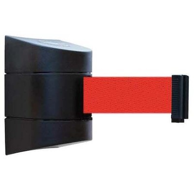 Tensabarrier 897-15-S-33-No-R5x-C Belt Barrier, Black,Belt Color Red