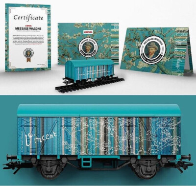 Marklin H0 48087 Message Wagon#2- Vincent Van Gogh-Sold out at Factory NIB