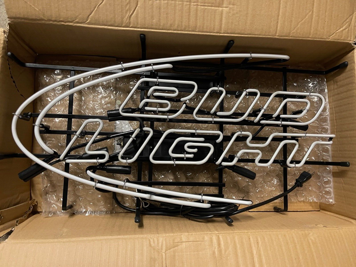 値下げします。BUD LIGHT ネオン看板 Amazon | バドライト 特大 ガラス ネオン サイン 看板