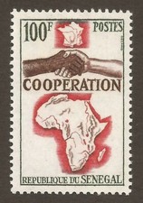 SENEGAL 1964 SG286 French, African and Malagasy Co-operation MNH (JB16803)