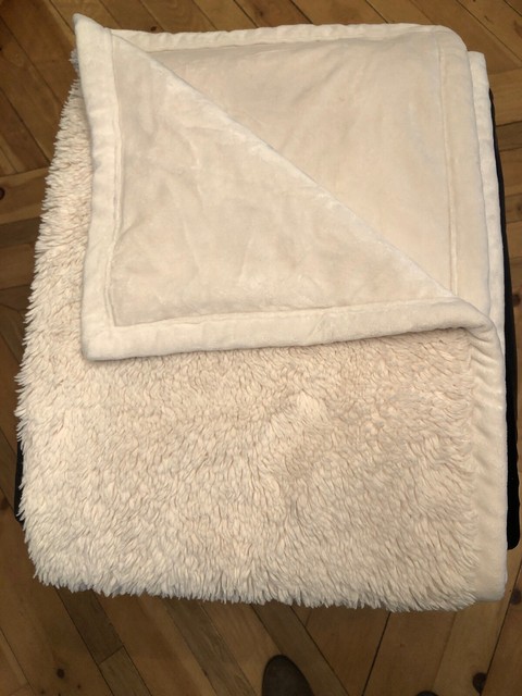 fur stroller blanket