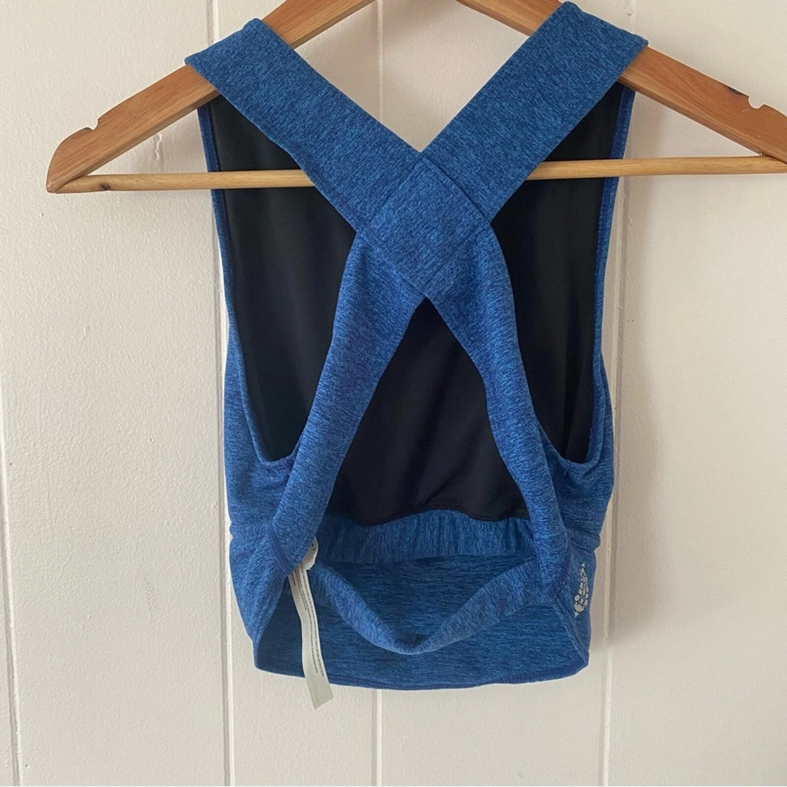 free-people-movement halo crossback gently used tank-bra