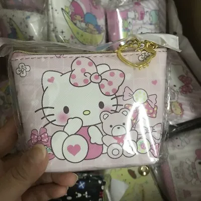 Kopen My Melody Cinnamoroll Kuromi Wallet Pompompurin Hello Kitty Coin Earphone Bag