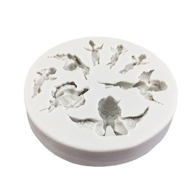 Candy Molds Biscuit Mold Chocolate Cake Decorating Tools Silicone Clay Moulds
