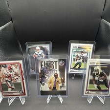 Panini 2022 Score Prizm NFL Football Card Lot Sanders, Lewis, Thomas