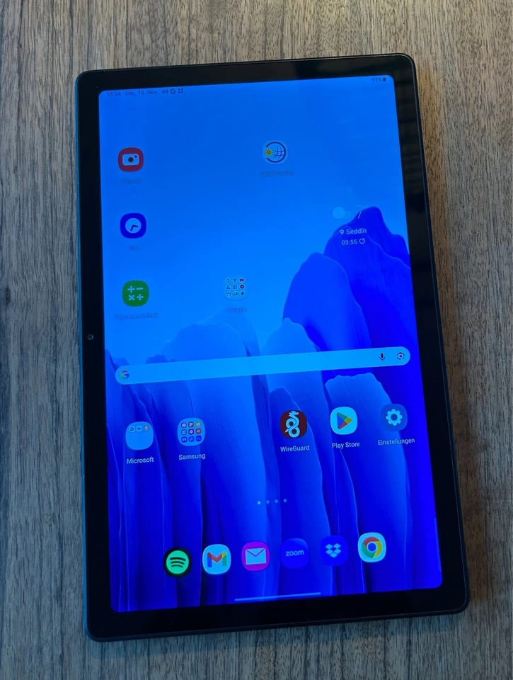 Samsung Galaxy Tab A7 SM-T500 32GB, Wi-Fi, 10,4 Zoll - Grau / sehr gut