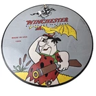 Vintage Winchester Porcelain Sign - Rifles Firearms Hunt Gas Service Pump Sign